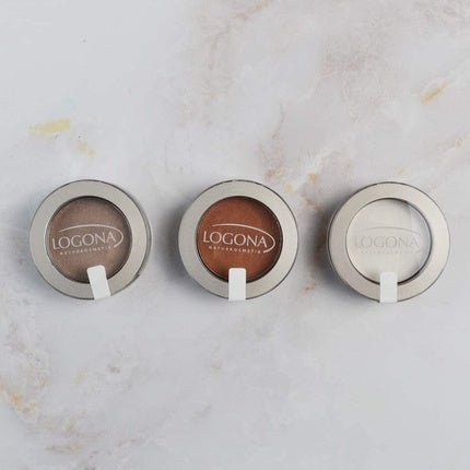 Logona Eyeshadow Mono Taupe 2g Brown - Maison des fragrances