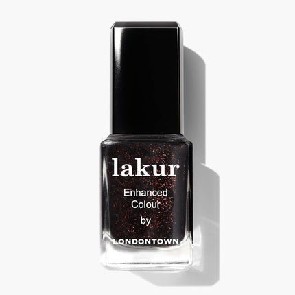Londontown Deep Copper Brown Glittery Nail Polish Around The Fireplace - Maison des fragrances