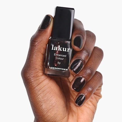 Londontown Deep Copper Brown Glittery Nail Polish Around The Fireplace - Maison des fragrances