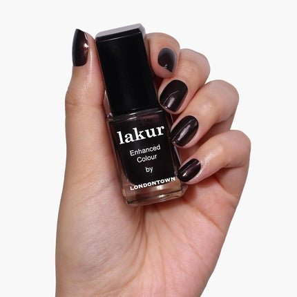 Londontown Pinot Noir Shimmery Nail Polish Spilled Wine Vegan Chip - Maison des fragrances