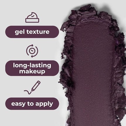 Long Lasting Gel Eyeliner Smudgeproof Waterproof High Pigment Formula 404 1.4g 0.05oz Purple - Maison des fragrances