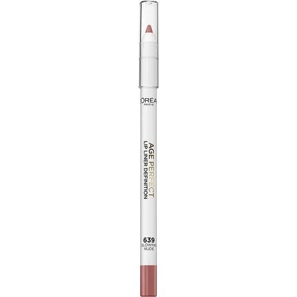 L'Oreal Age Perfect Anti - Feathering Lip Liner Pencil 639 Glowing Nude - Maison des fragrances