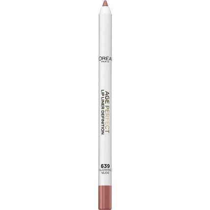 L'Oreal Age Perfect Anti - Feathering Lip Liner Pencil 639 Glowing Nude - Maison des fragrances