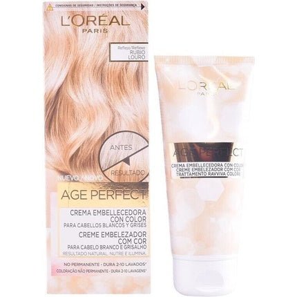 L'oreal Age Perfect Beautifying Cream with Color Blonde - Maison des fragrances