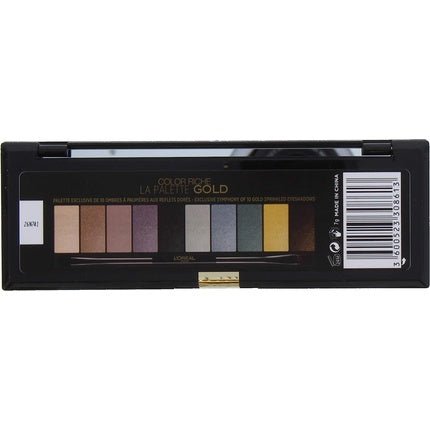 L'Oreal Color Riche Gold LA Eye Palette - Maison des fragrances