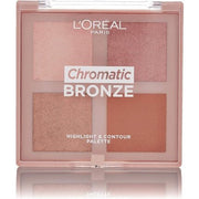 L'Oreal Highlight and Contour Palette Chromatic Bronze 01 Universal - Maison des fragrances