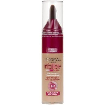L'Oreal Infallible Brush High Precision Honey Foundation 25ml - Maison des fragrances