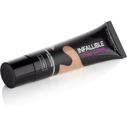 L'Oreal Infallible Total Cover Foundation - 32 Amber 35g - Maison des fragrances