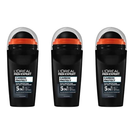 L'Oréal L'Oreal Expert Deo Rollon Carbon Protect Déodorant (Déo) Homme 50ml - Maison des fragrances