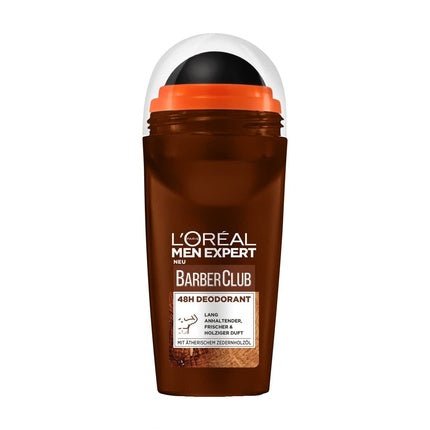 L'Oréal L'Oreal Expert Deodorant Rollon Barber Club Déodorant (Déo) Homme 50ml - Maison des fragrances