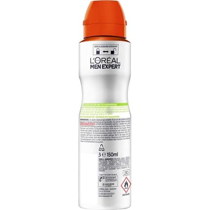 L'Oréal L'Oreal Expert Deodorant Shirt Protect Déodorant (Déo) Homme 150ml - Maison des fragrances