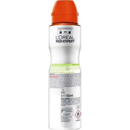 L'Oréal L'Oreal Expert Deodorant Shirt Protect Déodorant (Déo) Homme 150ml - Maison des fragrances