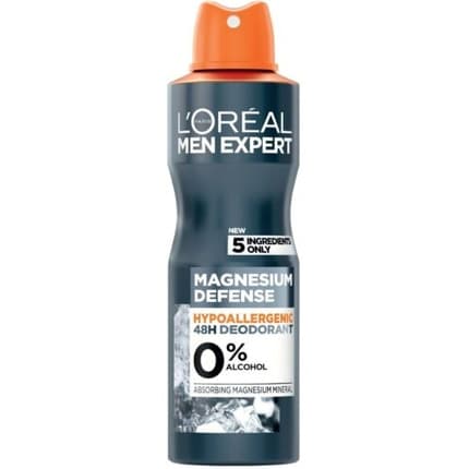 L'Oréal L'Oreal Paris Expert Deo Magnesium Defense Déodorant (Déo) Homme 150ml - Maison des fragrances