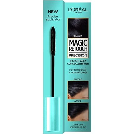 L'Oreal Magic Retouch Black Precision Instant Grey Concealer Brush 8ml - Maison des fragrances