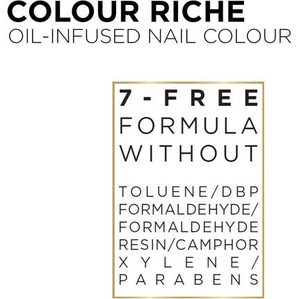 L'Oréal Makeup Designer Paris Color Riche Oil Colour Nail Polish - Maison des fragrances