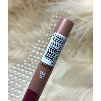 L'Oreal Matte Lip Crayon Lipstick 114 No Fig Deal 1.3g - Maison des fragrances