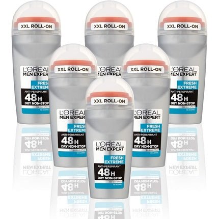 L'Oréal Men Expert Fresh Extreme Roll On Deodorant for Men 50ml - Maison des fragrances