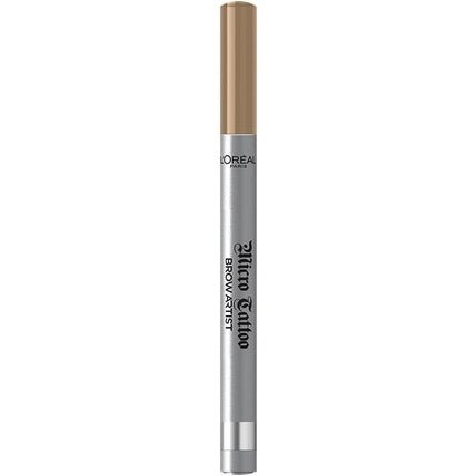 L'Oreal Paris Brow Artist Micro Tattoo 24HR Eyebrow Definer 101 Blonde - Maison des fragrances