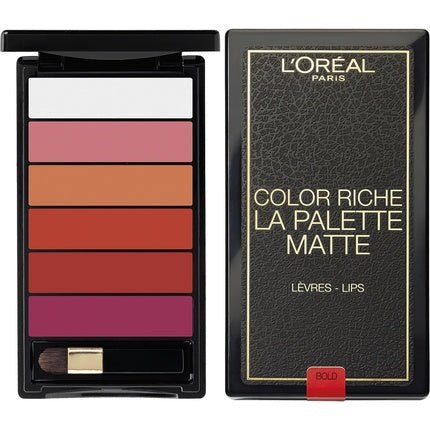 L'Oreal Paris Color Riche Matte Lip Palette Matte 01 Bold - Maison des fragrances