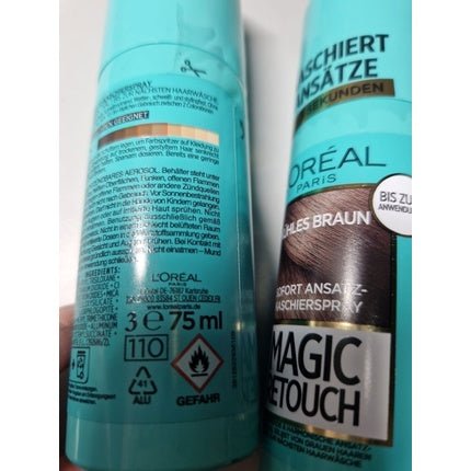 Loreal Paris Cool Brown Instant Root Concealer Spray Magic Retouch 75ml - Maison des fragrances