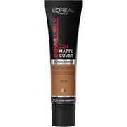 L'Oréal Paris Infaillible 32H Matte Cover Makeup with Matte Finish Full Coverage on Skin 30ml 335 Warm Undertone - Maison des fragrances