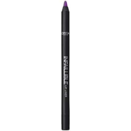 L'Oreal Paris Infallible Lip Liner 207 Wuthering Purple 1 Count - Maison des fragrances
