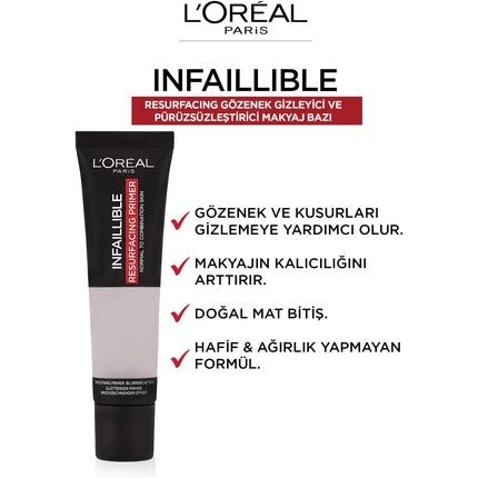 L'Oreal Paris Infallible Reassuring Primer 35ml - Maison des fragrances