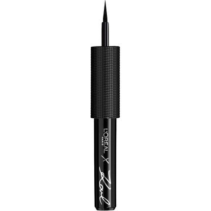 L'Oréal Paris Karl Lagerfeld Eyeliner No. 12 Chick Rose Silver Liquid Eyeliner 2.5ml - Maison des fragrances