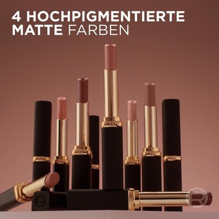 L'Oréal Paris Lipstick for a Matte Finish and 16 Hours Long Lasting, Color Riche Intense Volume Matte Nude, Shade: 550 Le Nude Daring 1.8g - Maison des fragrances