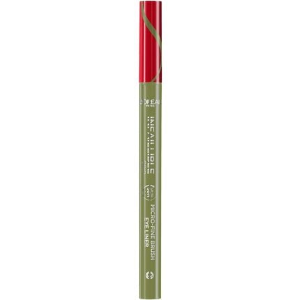 L'oreal Paris - Liquid Eyeliner Infallible Grip 36h Micro fine Brush 05 Sage Green 0.4g - Maison des fragrances