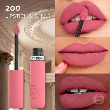 L'Oreal Paris Liquid Lipstick Intense Colour Longwear Matte Formula - Maison des fragrances