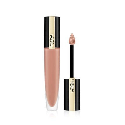 L'Oréal Paris Liquid Lipstick Matte Signature Red Color I Empower Nude 110 7ml - Maison des fragrances