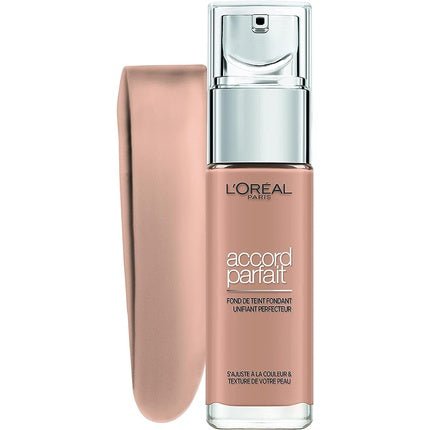L'Oréal Paris Make - Up Designer Accord Parfait 3.R/3.C Rose Beige Liquid Foundation - Maison des fragrances
