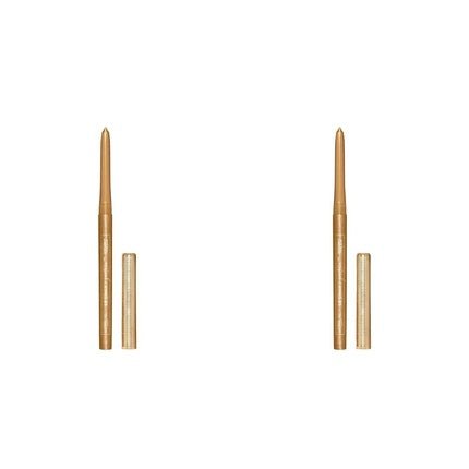 L'Oreal Paris Makeup Le Liner Signature Mechanical Eyeliner Easy - Glide Smudge Resistant Bold Color Long Lasting Waterproof Eyeliner Gold Velvet 0.011 oz Pack of 2 - Maison des fragrances