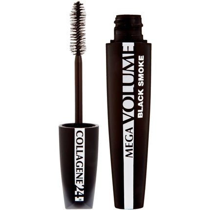 L'Oreal Paris Mega Volume Collagene 24 Hour Black Smoke Mascara 10ml - Maison des fragrances