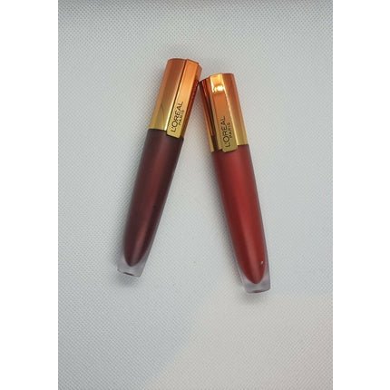 L'Oreal Paris Paris Electric Nights Rouge Signature Matte Lipstick - 205 I Fascinate Burgundy 7ml - Maison des fragrances