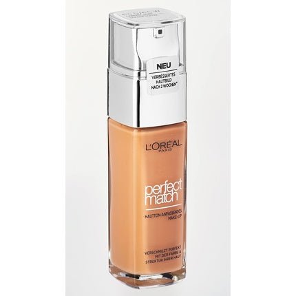 L'Oréal Paris Perfect Match Makeup Liquid Foundation with Hyaluronic and Aloe Vera 30ml Golden Toffee - Maison des fragrances