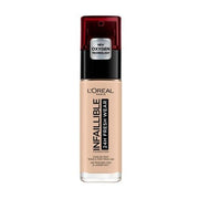 L'Oréal Paris Waterproof and Long - Lasting Liquid Foundation with SPF 25 Infaillible 32H Fresh Wear Makeup 30ml 25 Rose Ivory - Maison des fragrances