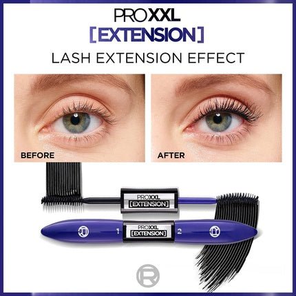 L'Oreal Pro Xxl Double Mascara Black 12 Ml - Maison des fragrances