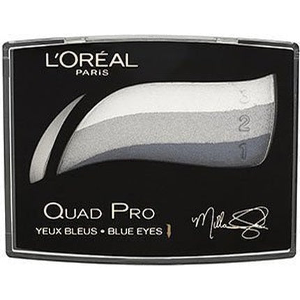 L'Oreal Quad Pro Trio Eyeshadow Milla Jovovich 337 Sapphire Crystal - Maison des fragrances