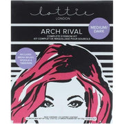 Lottie London Arch Rival Brow Shaping Kit Medium Dark - Maison des fragrances