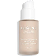LUMENE Invisible Illumination Tinted Serum Foundation SPF30 with Vegan Collagen Serum & Hyaluronic Acid Shade 0.5 30ml - Maison des fragrances