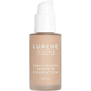 LUMENE Invisible Illumination Tinted Serum Foundation SPF30 with Vegan Collagen Serum & Hyaluronic Acid Shade 2 30ml - Maison des fragrances