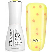 Luxury Nail Hybrid UV Gel Polish 10ml Bottle with Applicator for UV and LED Lamps Curing 2 Minutes in UV or 30 Seconds in LED Light Device Lemon Curd - Maison des fragrances