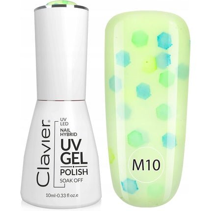 Luxury Nail Hybrid UV Gel Polish 10ml Bottle with Applicator Lasts up to 3 Weeks Pineapple - Maison des fragrances