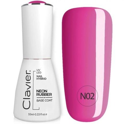 Luxury Neon Rubber Base N02 Purple Rainbow - Maison des fragrances