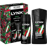 LYNX Africa The O.G. Duo Deodorant Gift Set Body Wash & Body Spray 2 Piece - Maison des fragrances