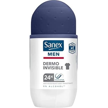 Sanex Sanex Dermo Invisible Deodorant Rollon Déodorant (Déo) Homme 50ml