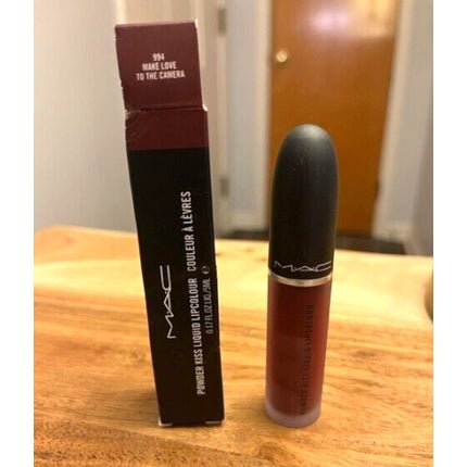 MAC Cosmetics Powder Kiss Liquid Lipcolour 994 Make Love to the Camera NEW! - Maison des fragrances