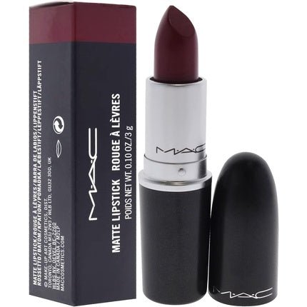 MAC Matte Finish D for Danger Lipstick 0.1g Maroon 3g - Maison des fragrances